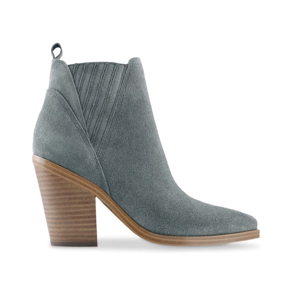 Marc Fisher Shoes - NWOT Marc Fisher Gadri Gray Suede Pointy Toe Bootie Size 7.5